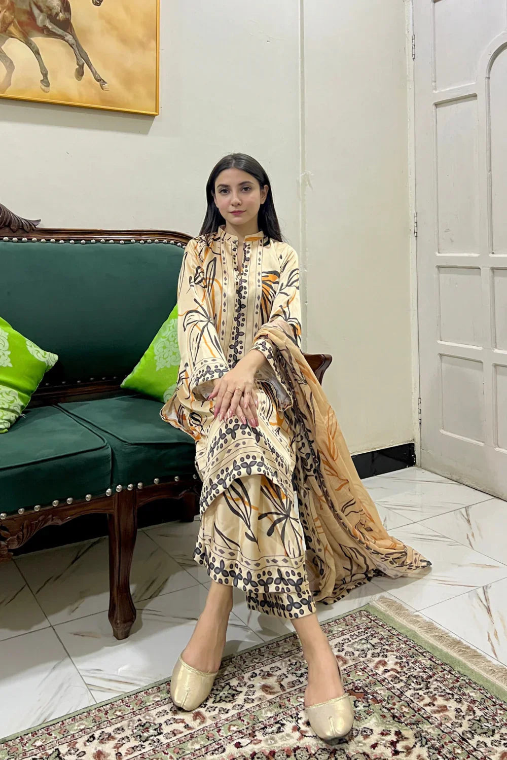 Premium Quality 3-Piece Lawn Suits Summer Printed Collection
