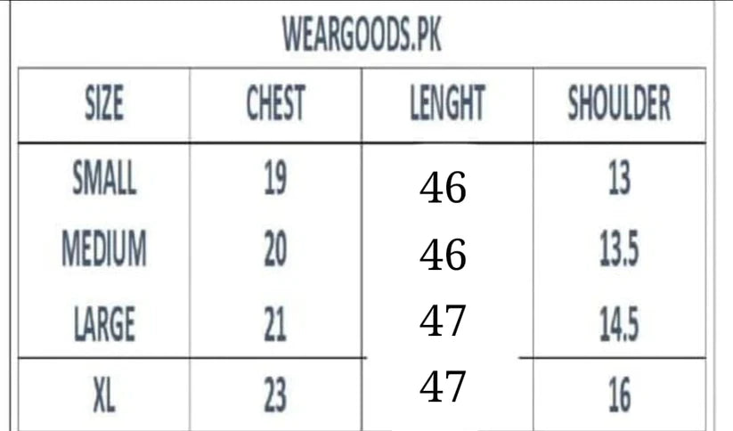 Georgette long shirt