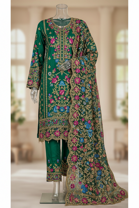How to Style Embroidery Three Piece Suits for Every Summer Occasion