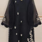 Black Shinny Three Piece