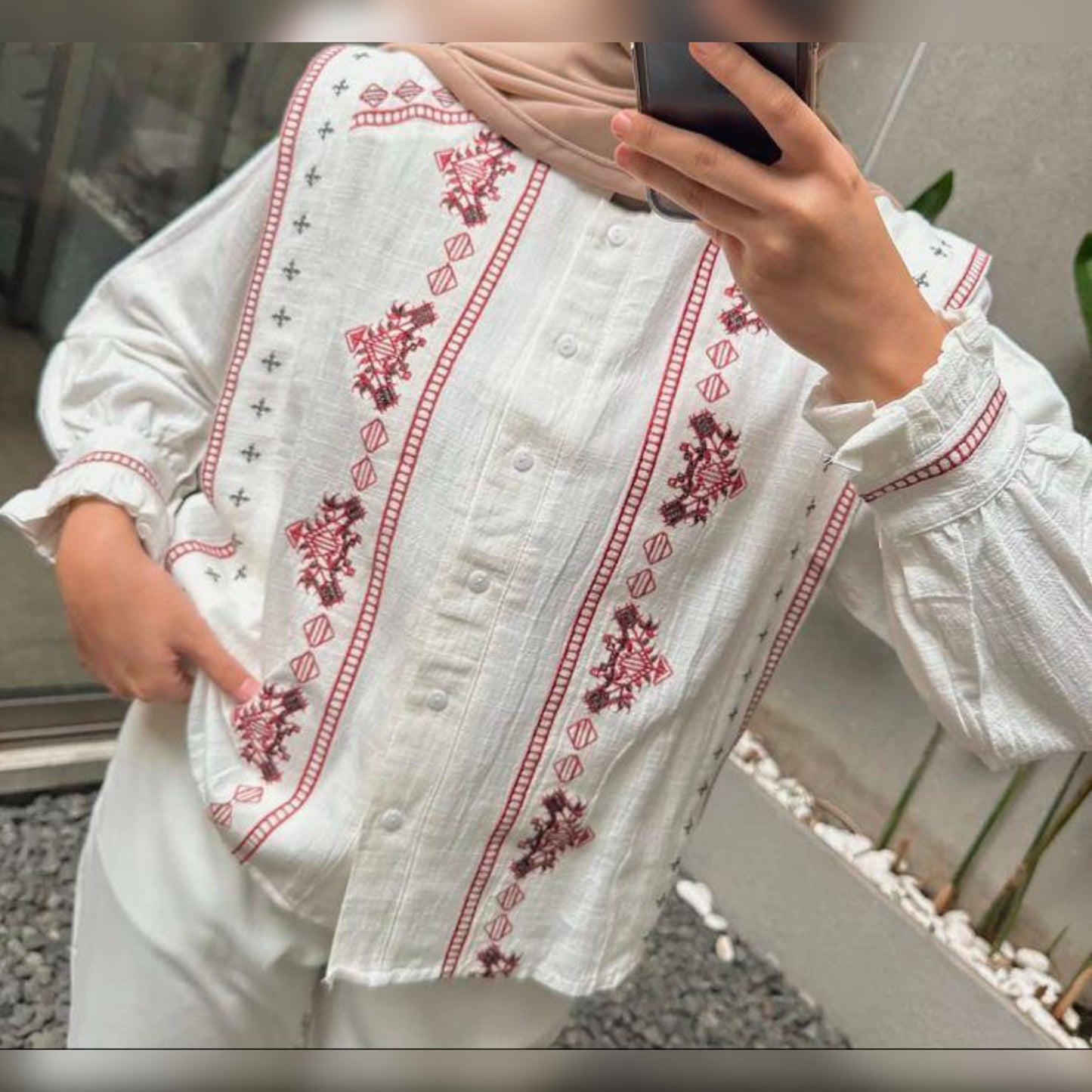 Tehzeeb Embriodery Kurti