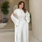 Summer Gown Three Piece Set