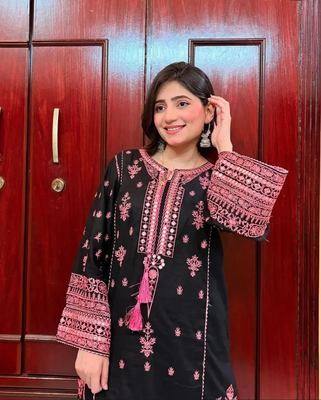 Sayira Embroiderd Stitched Dress