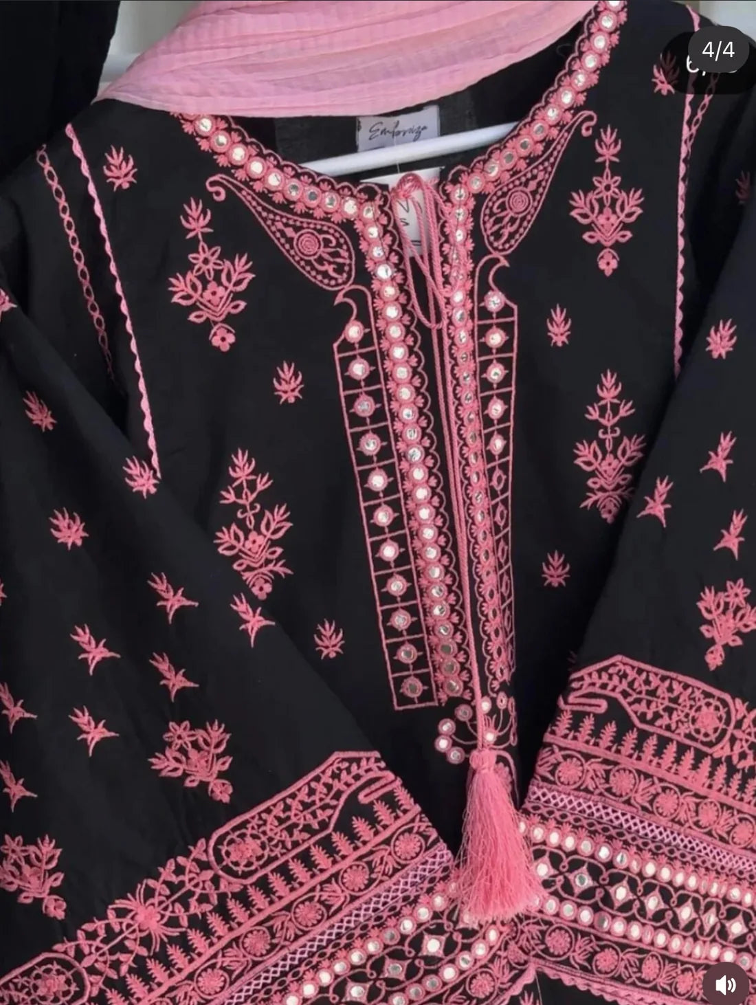 Sayira Embroiderd Stitched Dress