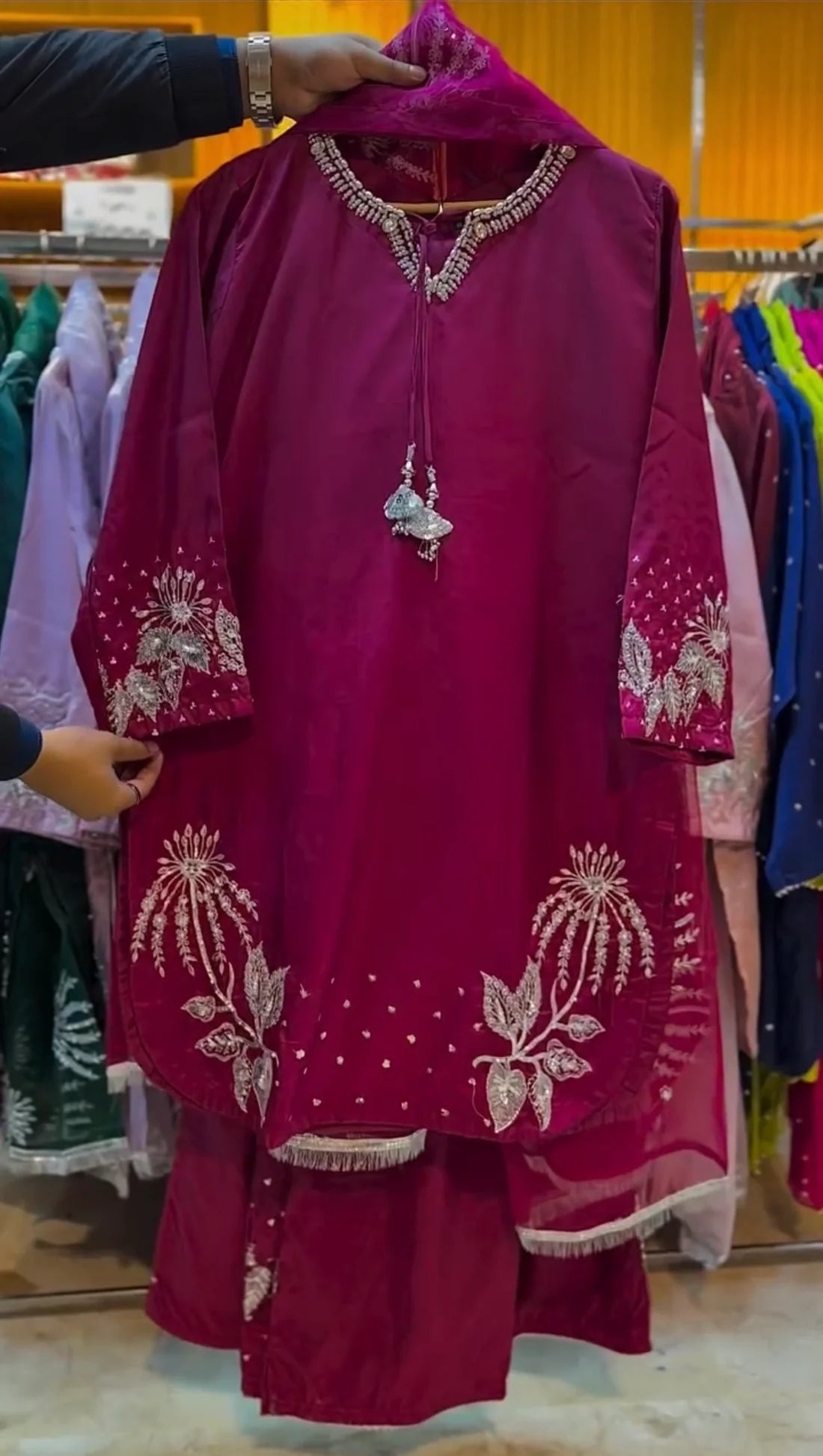 Zaibba Embroidered 3PC