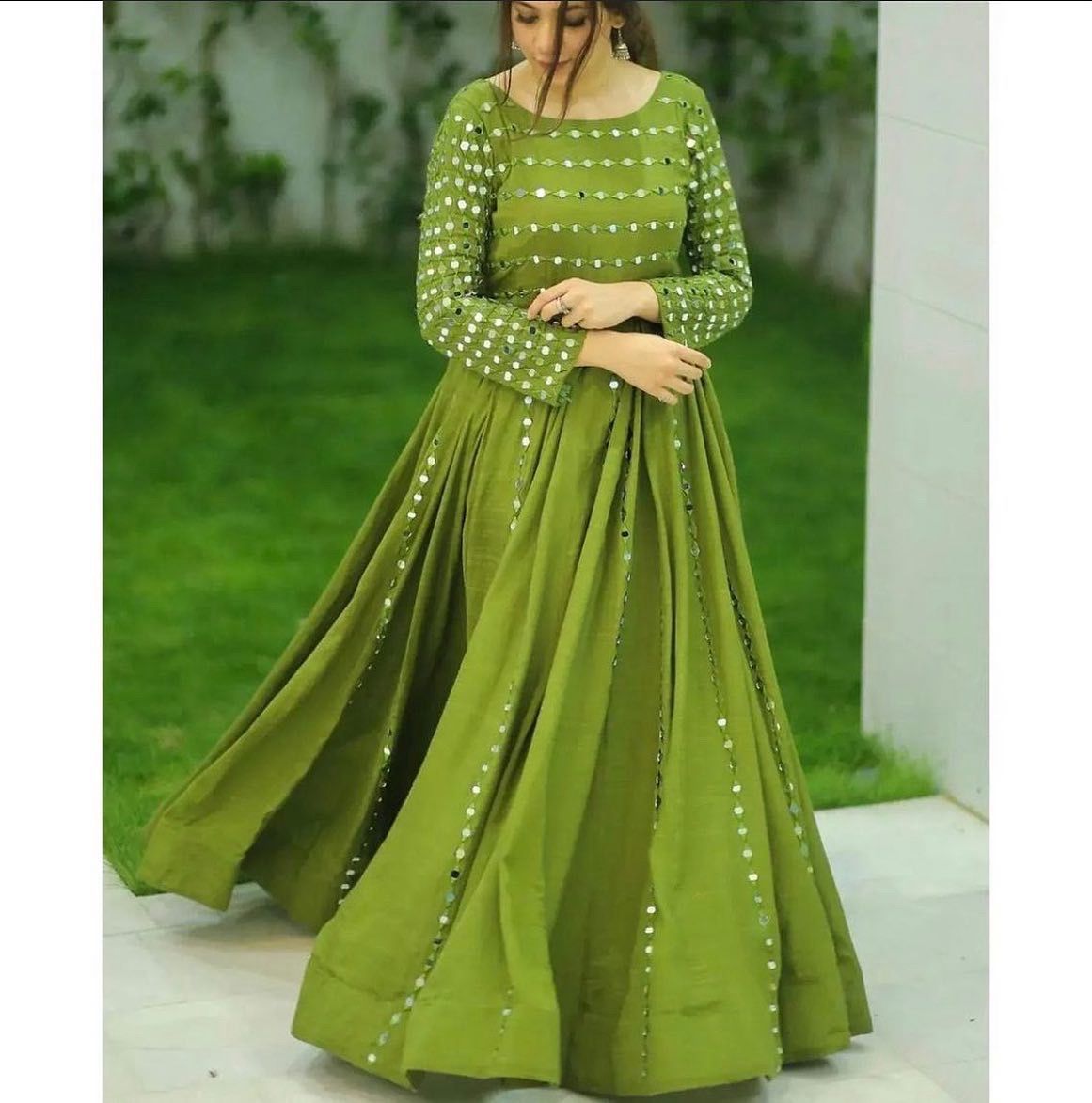 Green Mirror Maxi – MS Clothing brands