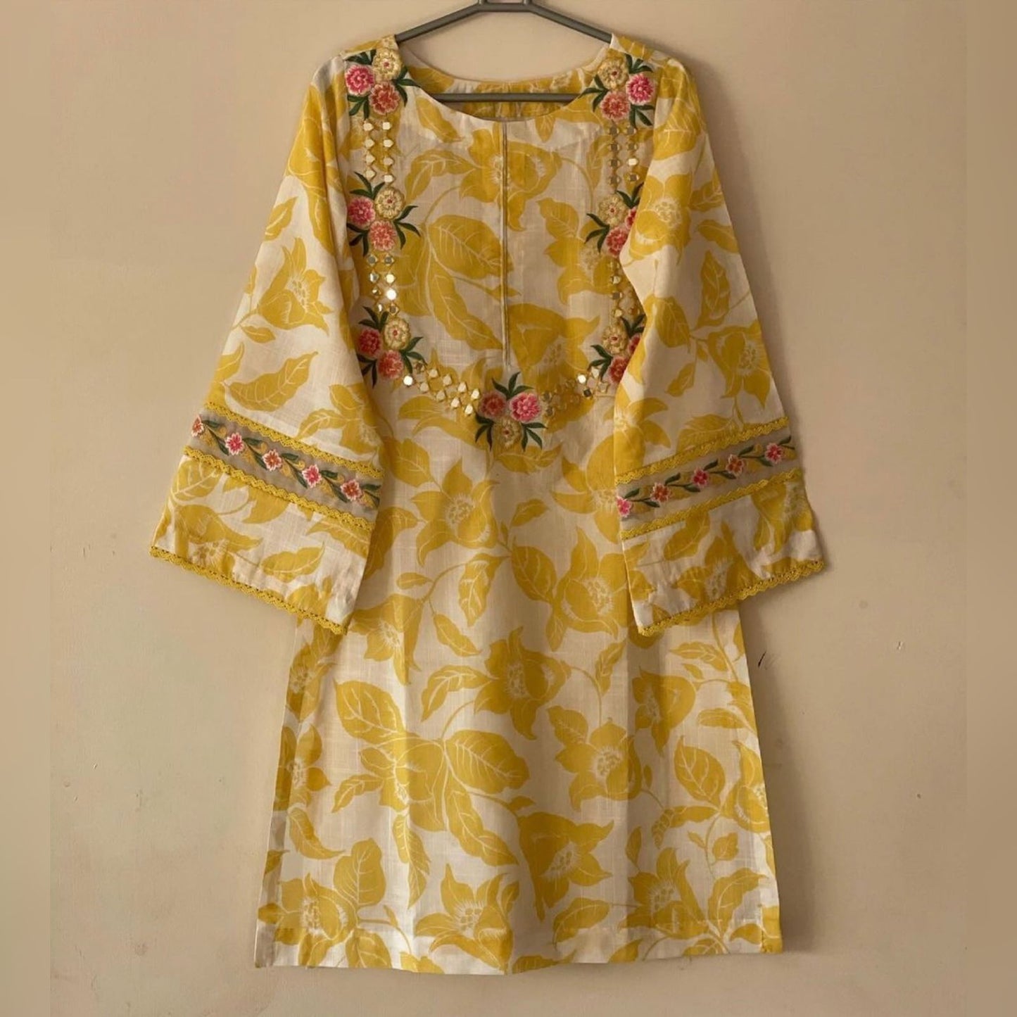 Yellow Petal Two Piece