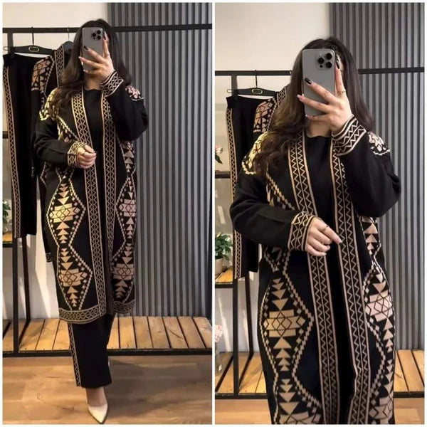 Zarkoon embroidery three piece suit women Pakistan MS Clothing Brand