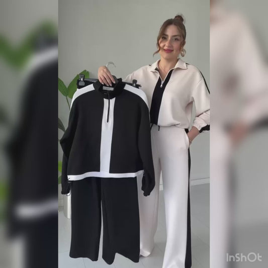 Cozy Panel Tracksuit