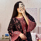 Sayira Embroiderd Stitched Dress